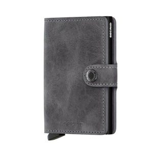SECRID VINTAGE GREY/BLACK MINIWALLET