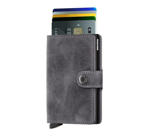 SECRID VINTAGE GREY/BLACK MINIWALLET - Image 2