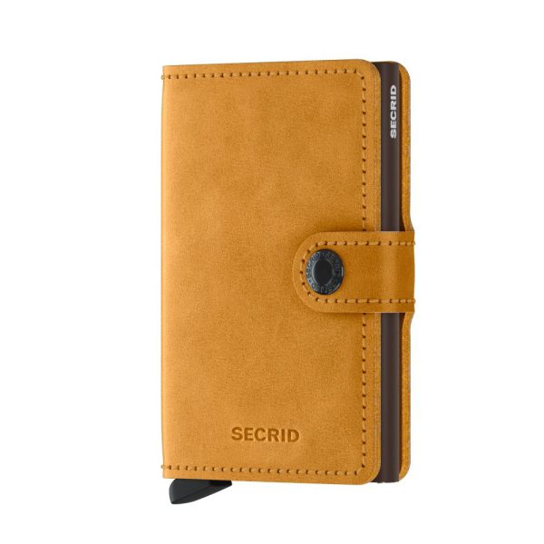SECRID VINTAGE OCHRE MINIWALLET