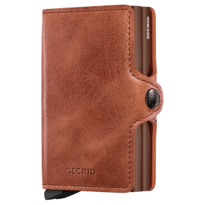 SECRID VINTAGE COGNAC BROWN TWINWALLET