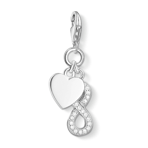 THOMAS SABO CHARM CLUB HEART WITH INFINITY