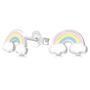 SILVERÖRHÄNGEN REGNBÅGE