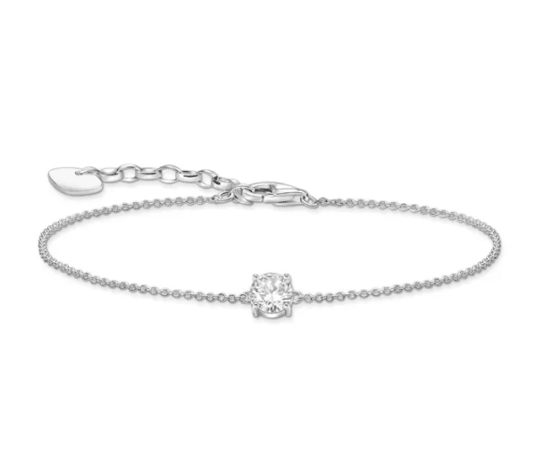 THOMAS SABO ARMBAND KLARFÄRGAD STEN