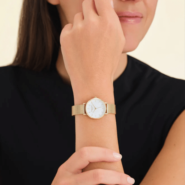 ROSEFIELD SMALL EDIT MESH GOLD SMGMG-S06 - Image 2