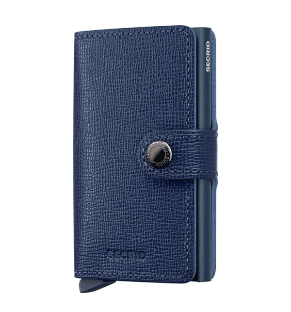 SECRID CRISPLE NAVY MINIWALLET