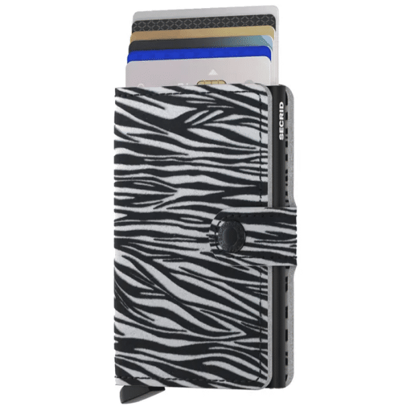 SECRID ZEBRA LIGHT GREY MINIWALLET - Image 2