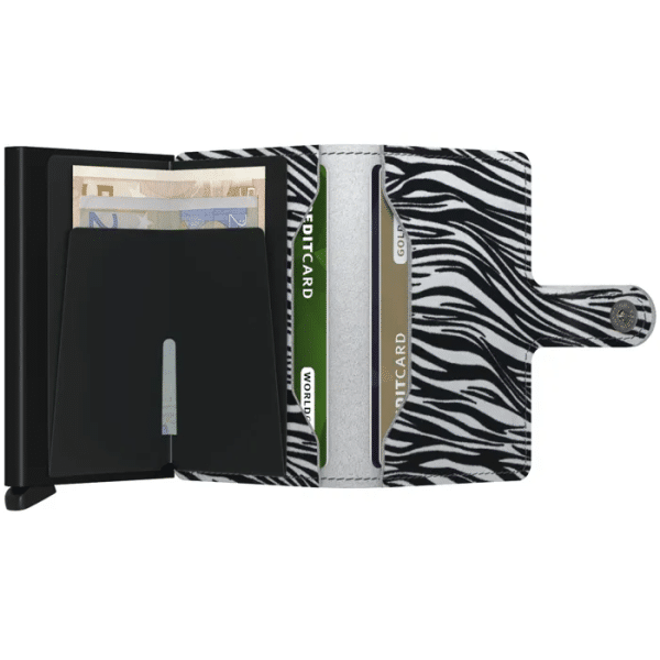 SECRID ZEBRA LIGHT GREY MINIWALLET - Image 3