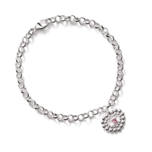 KALEVALA ROSA BANDET 2025 VALOISA ARMBAND ROSA ZIRKON