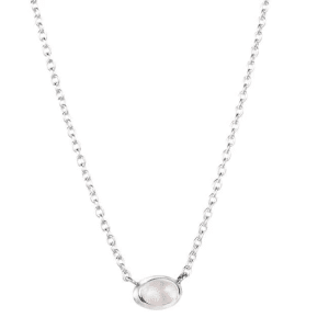 EFVA ATTLING LOVE BEAD HALSBAND ROSENKVARTS