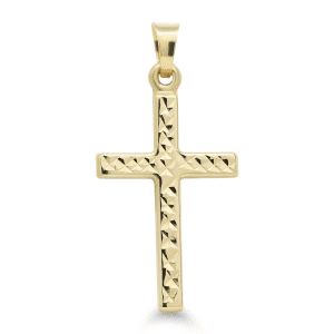 KULTARIIPUS RISTI TIMANTTILEIKATTU