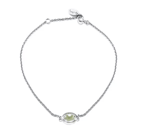 EFVA ATTLING LOVE BEAD ARMBAND GRÖNKVARTS