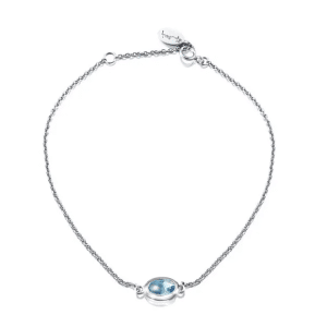 EFVA ATTLING LOVE BEAD ARMBAND TOPAS