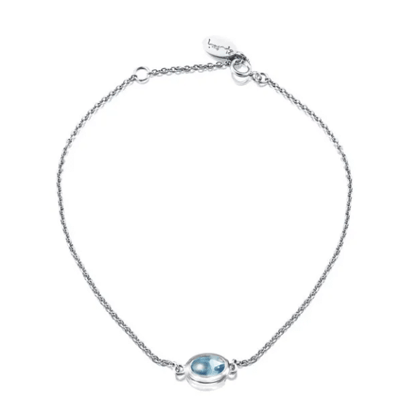 EFVA ATTLING LOVE BEAD ARMBAND TOPAS