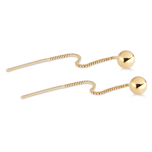 KULTA KETJUKORVAKORUT PALLO 4mm