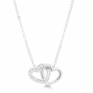 BEAT OF LOVE HALSBAND HJÄRTAN MED ZIRKONER