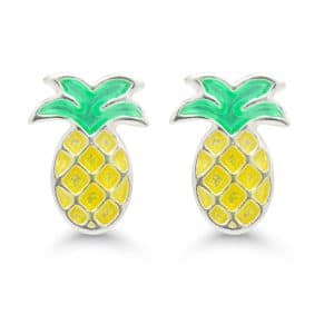 SILVERÖRHÄNGEN ANANAS