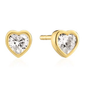 SIF JAKOBS AMORINO ÖRHÄNGEN 18K GULDFÖRGYLLT